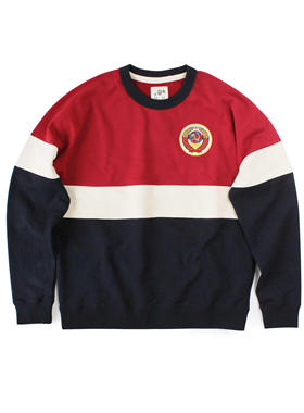 十贰码Leredita500G全棉重磅苏联Cccp复古运动圆领套头卫衣宽松版