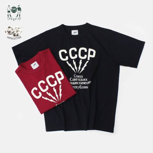 LereditaCCCP印花纯棉T恤