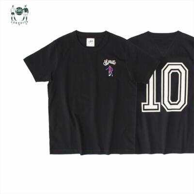 十贰码Leredita小罗巴萨10号纯棉210克复古针织圆领短袖T恤合体版