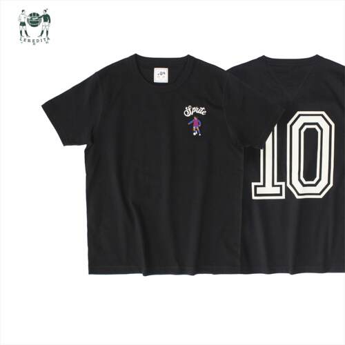十贰码Leredita小罗巴萨10号纯棉210克复古针织圆领短袖T恤合体版