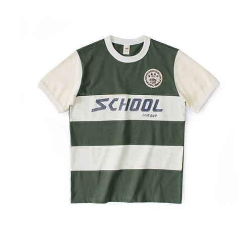 重磅质朴舒适新疆棉圆领短袖t恤