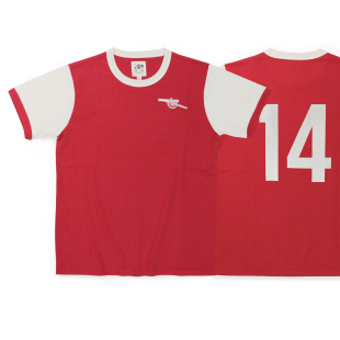 版 十贰码 修身 T恤 型 Leredita阿森纳复古球衣210G全棉股纱针织短袖