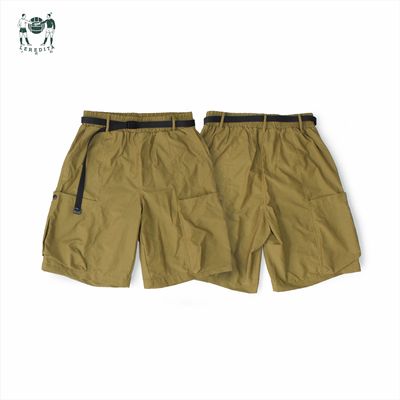 山系户外工装口袋宽松五分裤