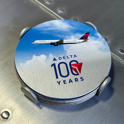 加拿大吉姆滑翔机澳航达美航空波音747飞机F14 B52战斗机蒙皮杯垫