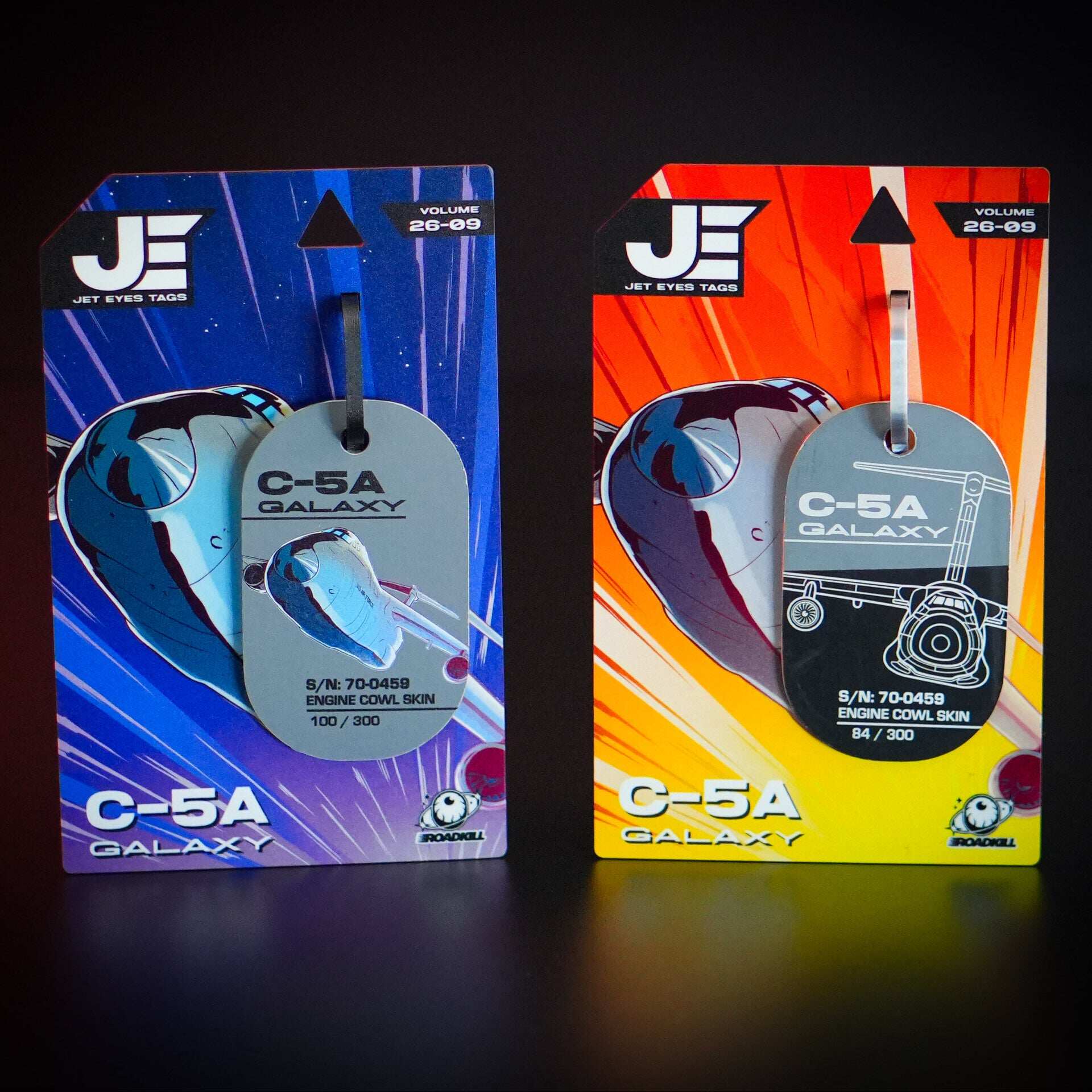 JETEYES洛克希德C5A银河大型战略运输机蒙皮钥匙扣文创挂件