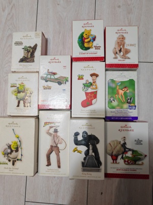 满百包邮正版老货Hallmark贺曼KEEPSAPE摆件金刚夺宝奇兵史莱克