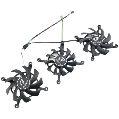 七彩虹GTX散热风扇温控电扇