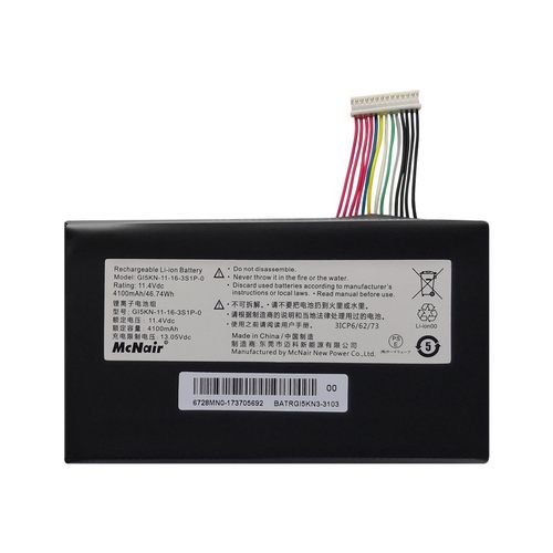 神州GI5CN-00-13-3S1P-0电池