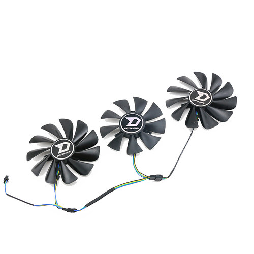 适用迪兰恒进RX 5600XT 5700XT 5700 X战神 X战魔  静音 显卡风扇