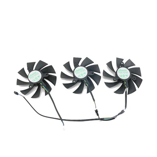适用ZOTAC索泰RTX2060 2060s 2070 2070s 2080ti AMP显卡散热风扇