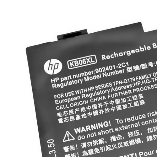 适用原装惠普Spectre15-bl031ng Z6K97EA KB06XL 15-BL002XX 电池