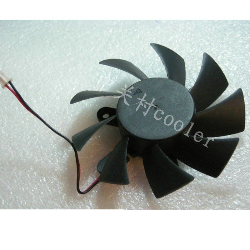 适用七彩虹5650 讯景hd6770 cf黄金版 9800gt 9600gt讯景显卡风扇