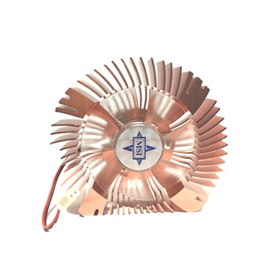 9600GT 适用微星N9800GT 暴雪n250gts 8500风扇5.3cm孔距 显卡