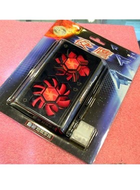 适用台式机电脑硬盘伴侣风扇 WD22T ST2000DM001 硬盘风扇散热