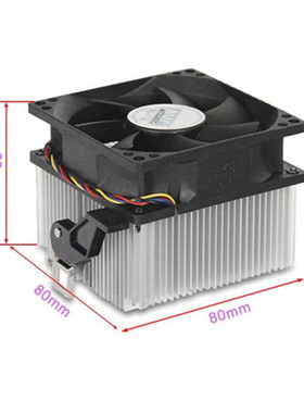 适用家悦E1457铜芯风扇 AMD X6 FX系列六核FX-6350AM3+ CPU散热器