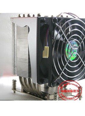 适用X10DRL- 2643V33.2G 6核12线程32G T30-2塔式5热管风扇散热器