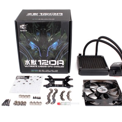 适用超频AMD fx8300FX系列3.3G低功率95W八核CPU处理器水冷散热器