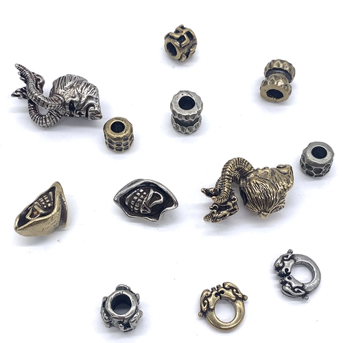 Медный латунный ретро брелок, подвеска