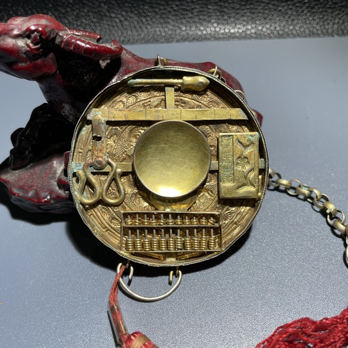 真品老包浆清代苏工银鎏金抓周老银器饰品尺寸大做工精美保真保老