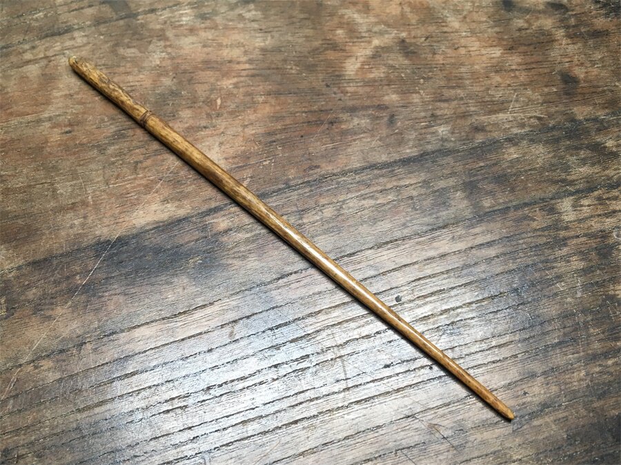 苏州老城区河道出明清时期骨质发簪老簪子首饰老物件古玩杂项保真