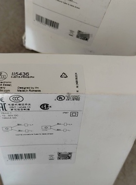 II5436 易福门IFM电感式接近开关传感器输出功能常开/常闭可编程