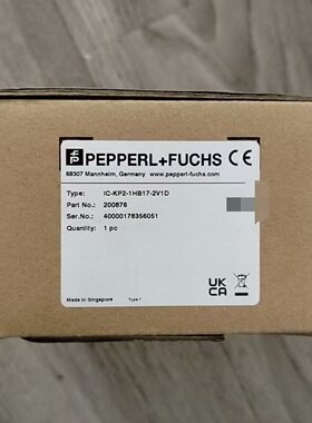 IC-KP2-1HB17-2V1D倍加福RFID控制接口单元订货号：200876现货