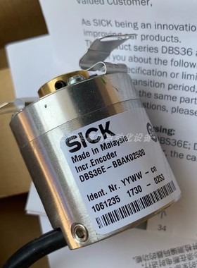 德国DBS36E-BBAK02500西克sick增量型编码器 订货号1061235现货