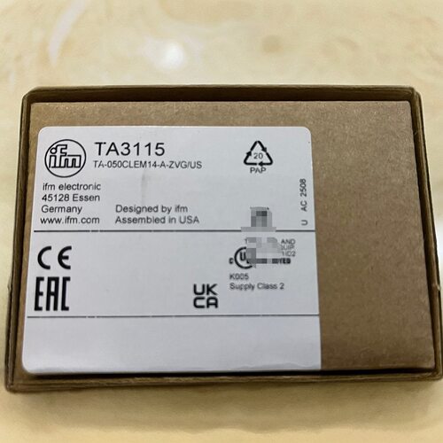 TA3115易福门温度变送器全新原装