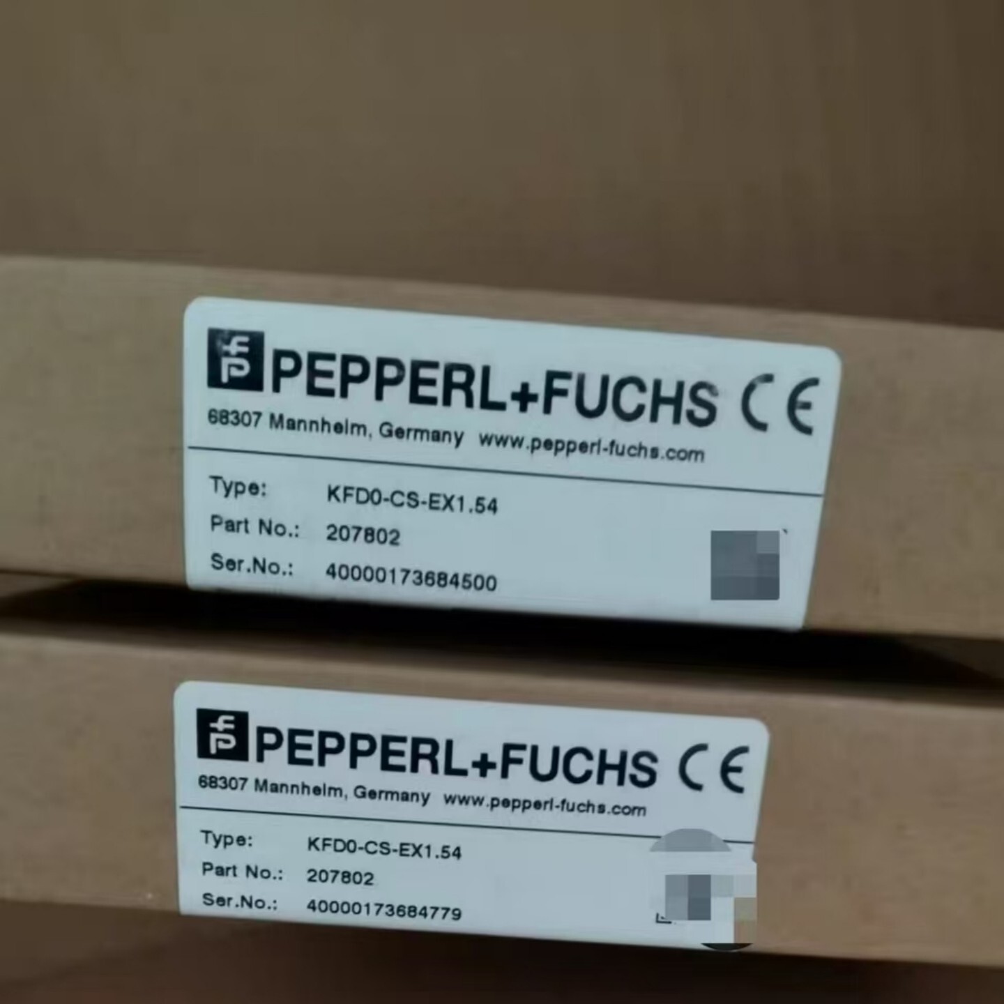 倍加福KFD0-CS-Ex1.54  中继器安全栅订货号：207802全新原装现货