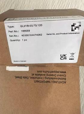 GLV18-55/73/120倍加福反射板型光电传感器订货号：188559现货