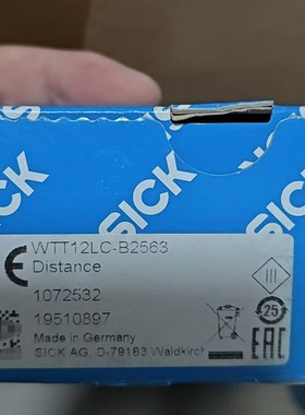 WTT12LC-B2563西克SICK激光距离传感器订货号：1072532全新现货