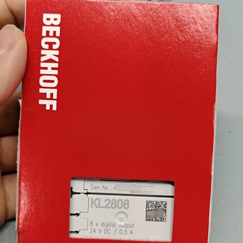 KL2808倍福总线终端，8通道数字输出模块 24 V DC，0.5 A全新现货