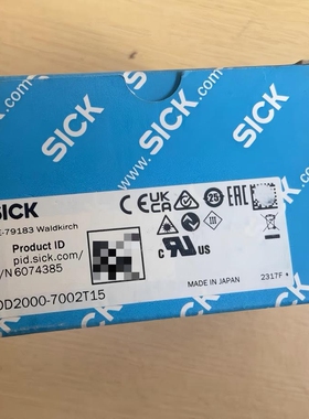 OD2000-7002T15西克sick激光距离传感器 订货号: 6074385全新现货