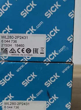 WL280-2P2431西克Sick镜反射式光电传感器订货号：6044736现货