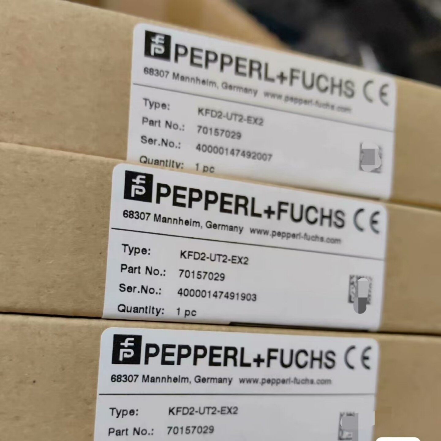 KFD2-UT2-Ex2倍加通用温度转换器安全栅订货号：70157029全新现货