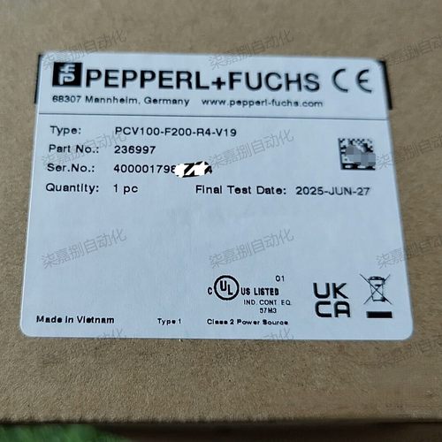 PCV100-F200-R4-V19倍加福读头