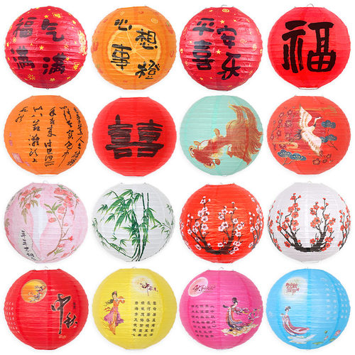 可自由串连-节日装饰国风灯笼