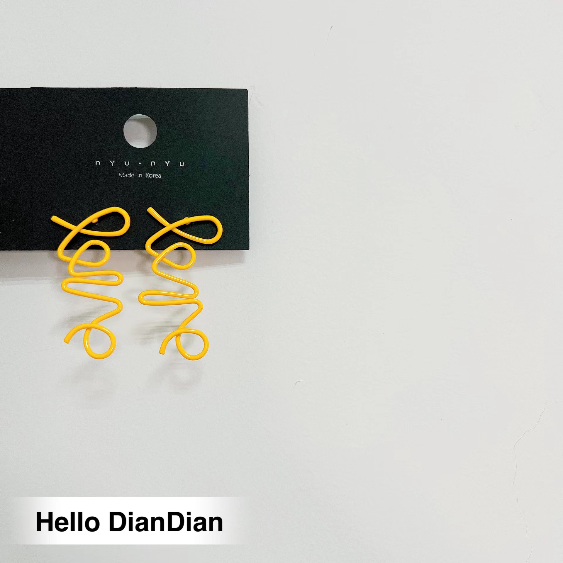 字母可爱个性海边渡假风ins耳环