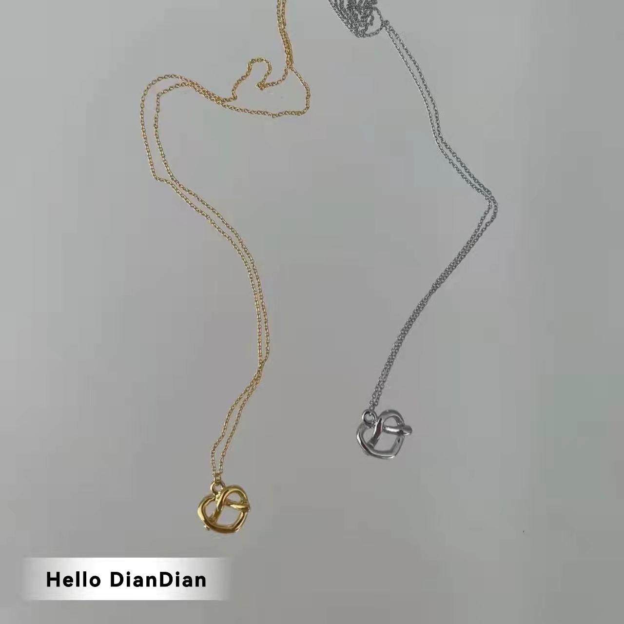 甜酷风不规则形锁骨项链