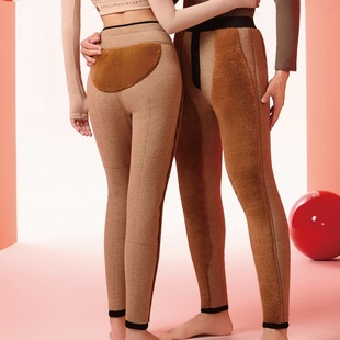 绒裤 斯丽芬58534男士 高腰护膝护膝棉裤 超厚过冬保暖裤 950克 驼绒裤