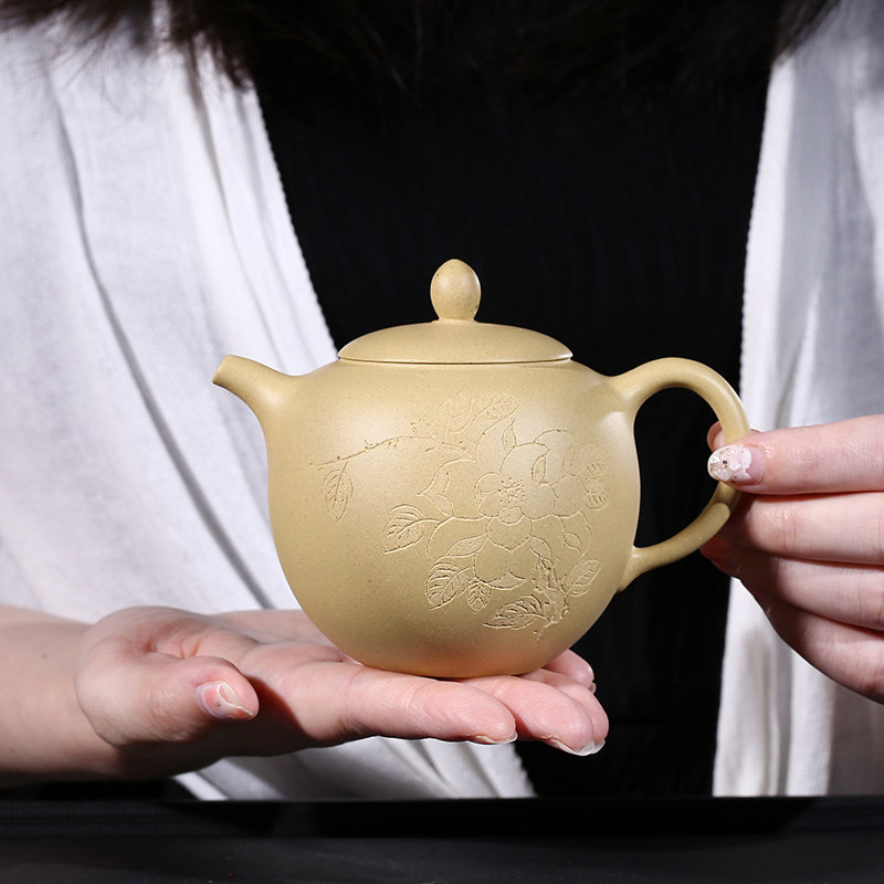 纯全手工原矿本山绿泥宜兴紫砂壶
