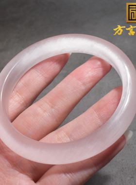 斯里兰卡猫眼石粉色53-62MM手镯