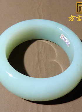 蓝色基调内径56mm宽条轮胎镯