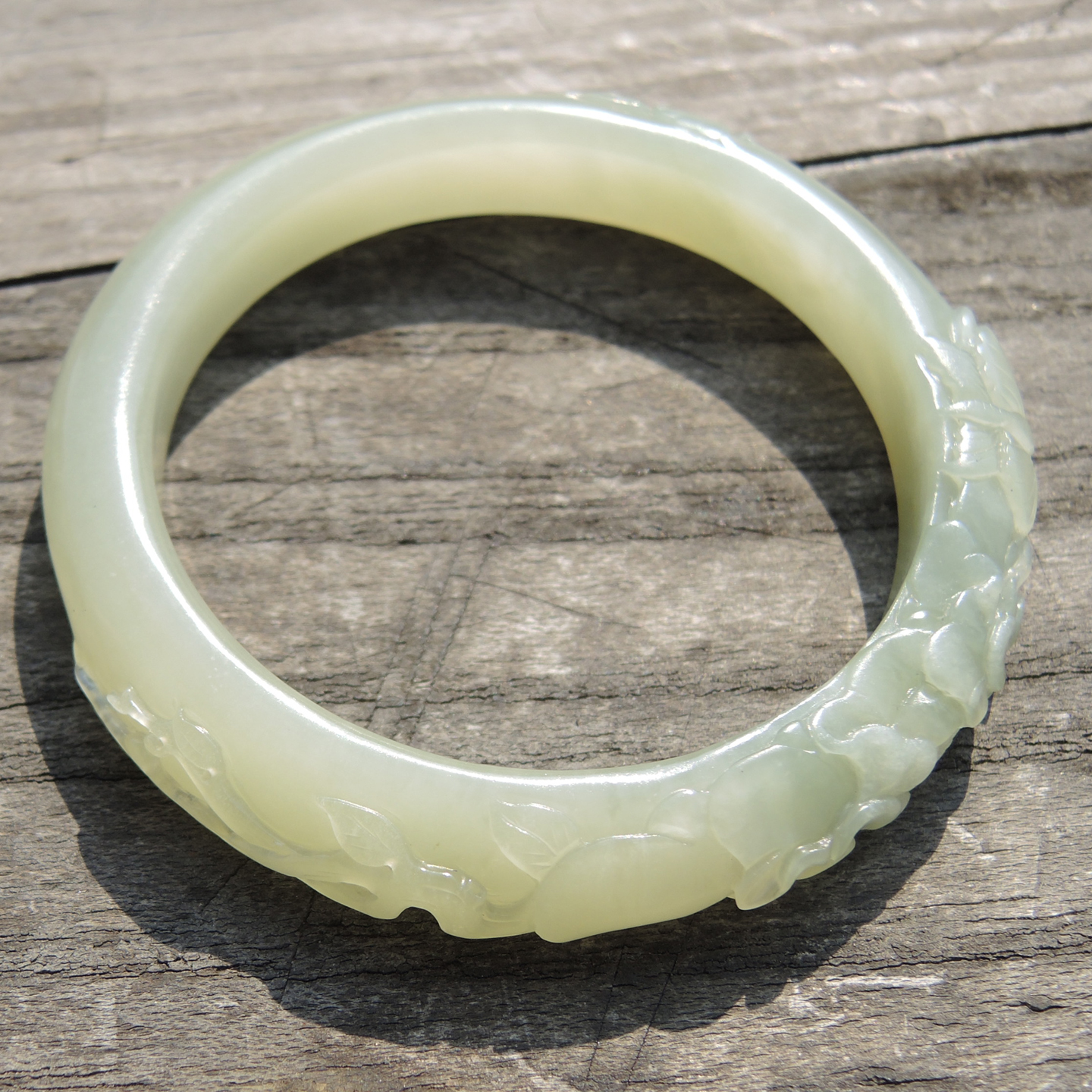 青海料大师精品老熟55特色手镯