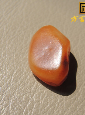 亏麻了方言品牌和田玉全玉种粟子黄色黄玉籽料原石牙型特色玩料R