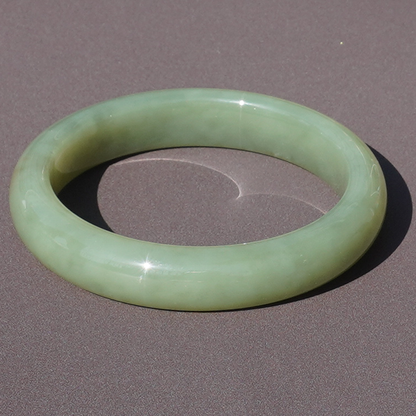 方言且末老坑细腻油润青黄口手镯