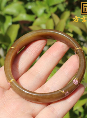 且末老料红糖景泰蓝54mm女士手镯