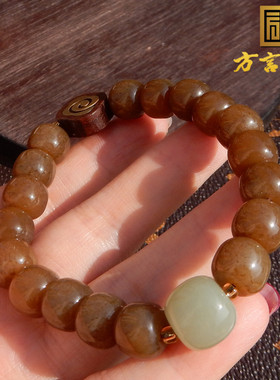 新疆且末山料红糖10mm老型手串