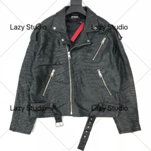 裂纹机车夹克皮衣外套 JACKET英伦高街 BIKER 全新现货Represent