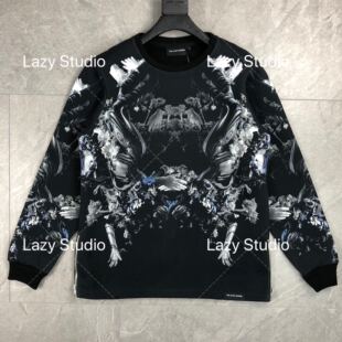 Clothing not 设计师品牌3D立体印花套头卫衣 全新现货This